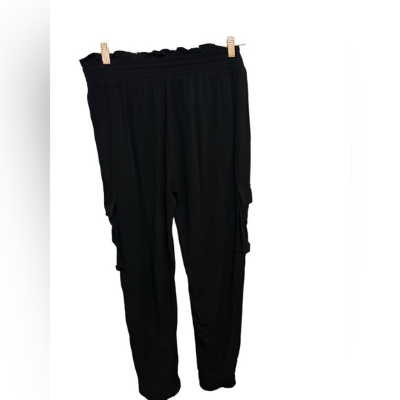 Black Cargo Pants - Picture 3 of 4